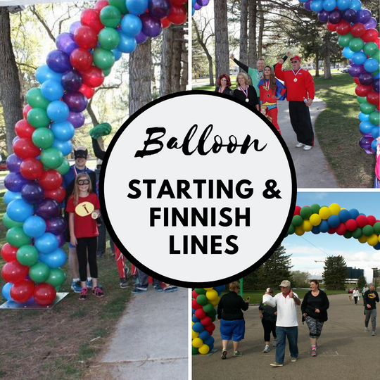 We Love Utah Balloon Starting and Finish Lines