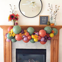 Fall & Halloween Balloon Garlands - 6 Color Palettes Available