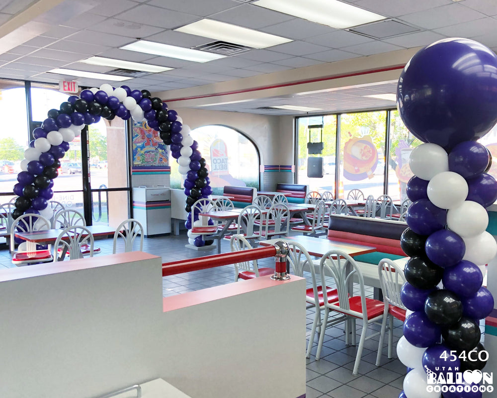 corporate-employee-appreciation-utah-balloon-arch-column