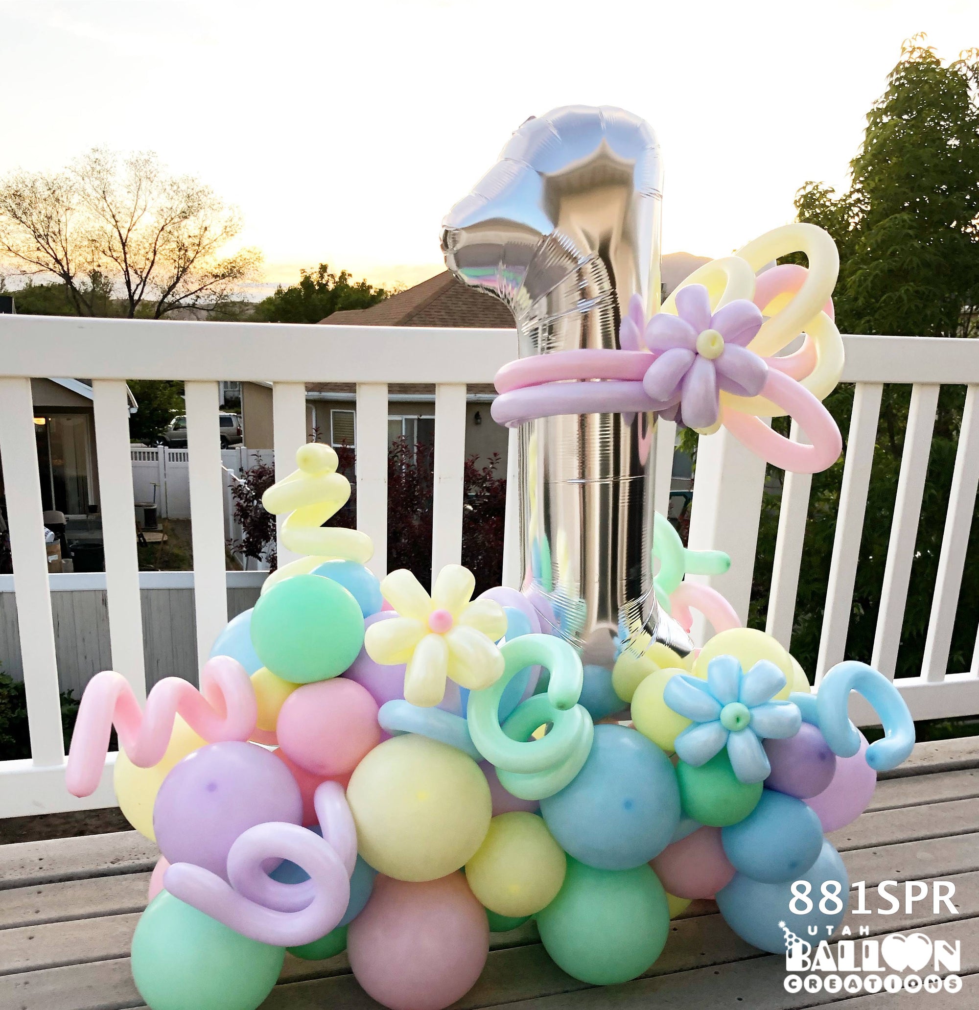 Spring Balloon Decor – Utah Balloon Creations