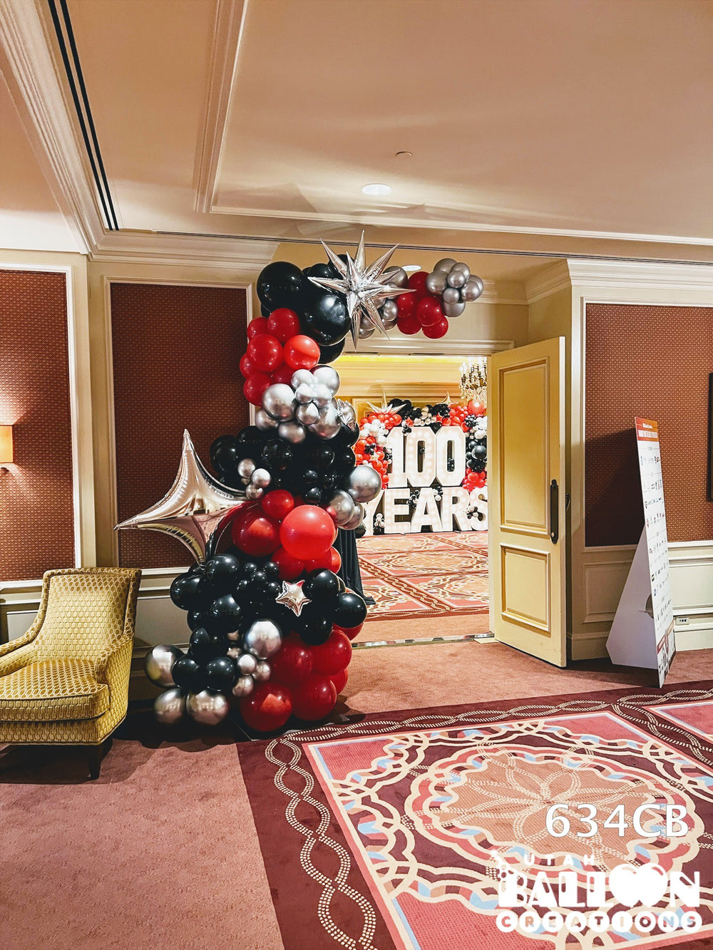one-hundred-years-corporate-celebration-utah-balloon