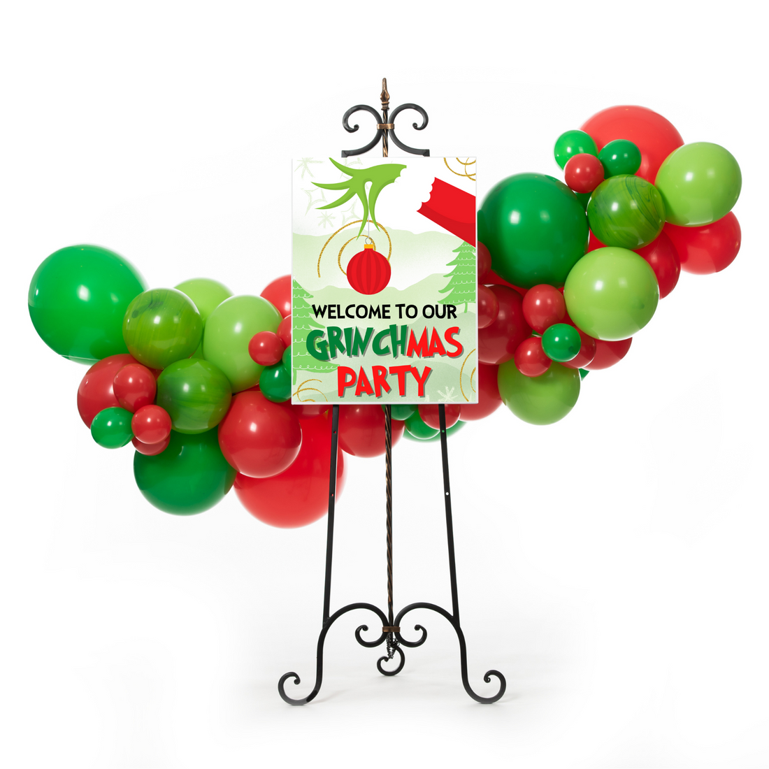 Christmas Party Grab and Go Balloon Garland - Presale!